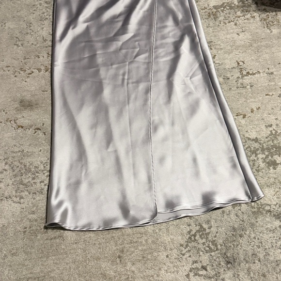 Zara Silver Maxi Skirt - Picture 3 of 4